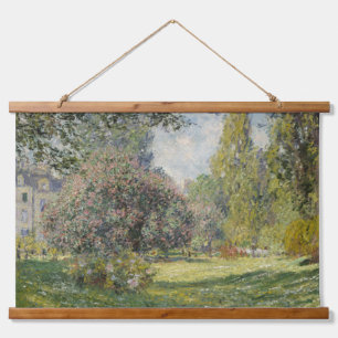 The Parc Monceau - Claude Monet Hanging Tapestry