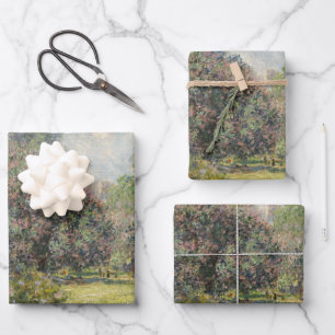 The Parc Monceau - Claude Monet Wrapping Paper Sheet