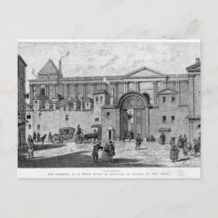 The Paris Post Office Postcard