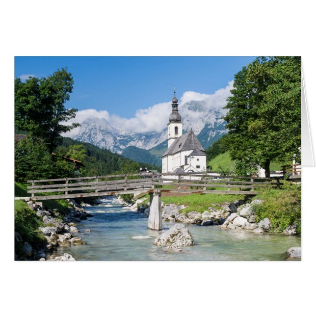 The parish church of Ramsau (Front Horizontal)