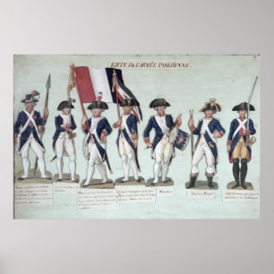 The Parisian Army during the French Poster