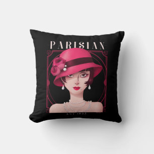 The Parisian Throw Pillow