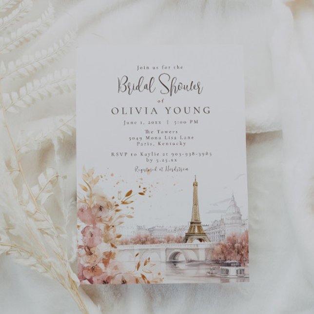 The Parisienne Bridal Shower Invitation (The Parisienne)
