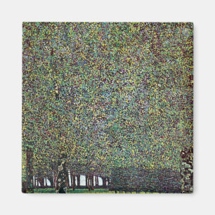 The Park by Gustav Klimt Magnet