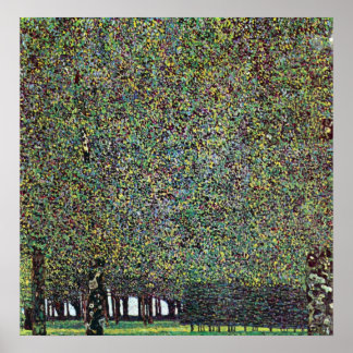 The Park by Gustav Klimt Poster