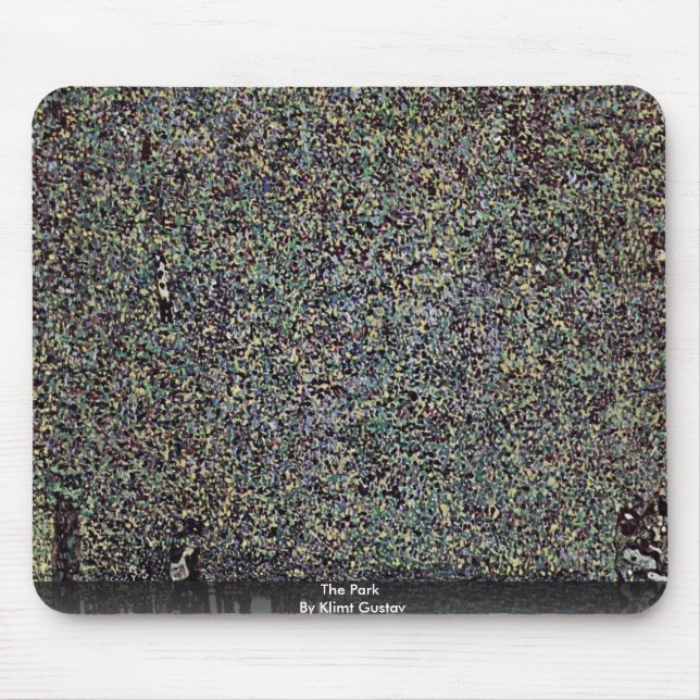 The Park By Klimt Gustav Mouse Mat (Front)