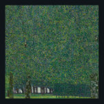The Park — Gustav Klimt (1910 or earlier) Poster<br><div class="desc">Gustav Klimt’s “The Park” (1910 or earlier), oil on canvas, 110.4 × 110.4 cm; Museum of Modern Art, New York. A square, near-abstract forest—dense, mosaic-like foliage with slender trunks—calm, modern, and perfect for large prints. Public-domain reproduction cleaned for crisp, high-resolution printing. Tip: after adding to cart, transfer this art to...</div>