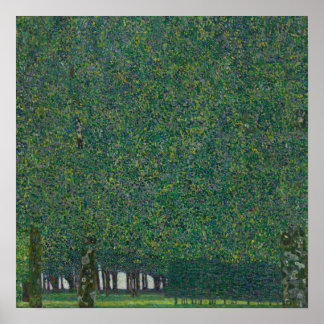 The Park — Gustav Klimt (1910 or earlier) Poster
