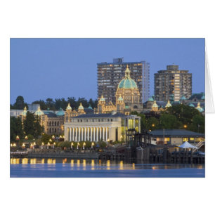 The Parliament Buliding lit up at the inner