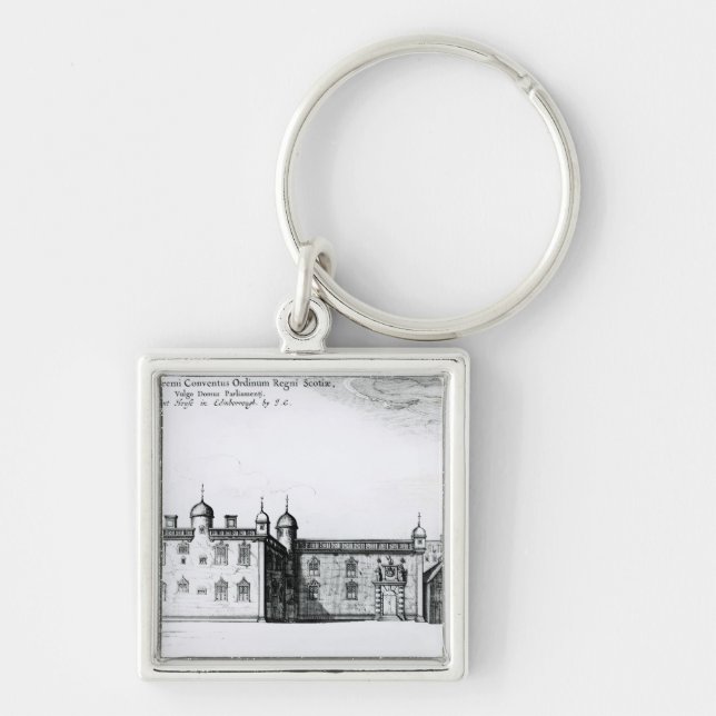 The Parliament House in Edinburgh Key Ring (Front)