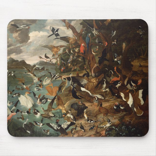 The Parliament of Birds Mouse Mat (Front)
