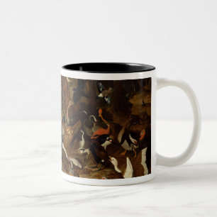 The Parliament of Birds Two-Tone Coffee Mug