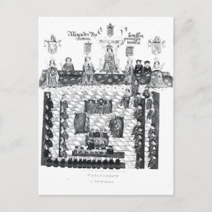 The Parliament of Edward I Postcard
