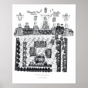 The Parliament of Edward I Poster