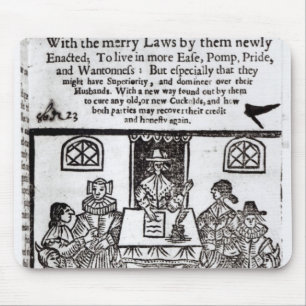 The Parliament of Women, 1656 Mouse Mat