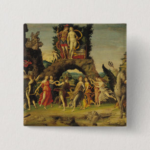 The Parnassus: Mars and Venus 15 Cm Square Badge