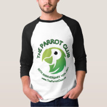 The Parrot Club 50th Anniversary 3/4 Sleeve Raglan