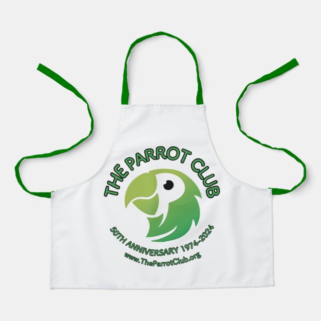 The Parrot Club 50th Anniversary Apron (Front)