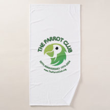 The Parrot Club 50th Anniversary Bath Towel