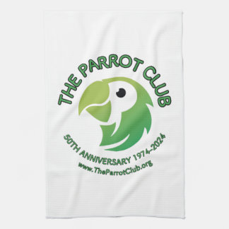 The Parrot Club 50th Anniversary Kitchen Towel