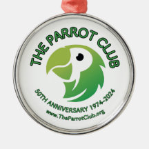 The Parrot Club 50th Anniversary Ornament