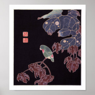 The Parrot, Jakuchū Poster