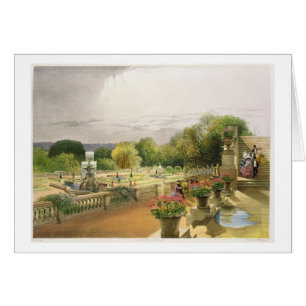The Parterre, Harewood House near Leeds, pub. by T