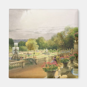 The Parterre, Harewood House near Leeds, pub. by T Magnet