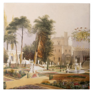 The Parterre in the Gardens at Wilton, the seat of Tile