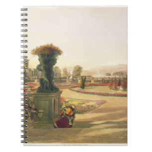 The Parterre, Trentham Hall Gardens, pub. by Thoma Notebook