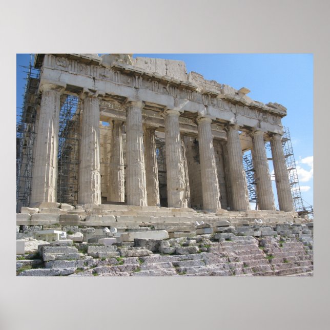 The Parthenon - 5th century BC Poster (Front)