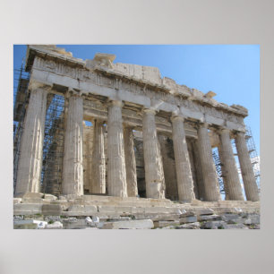 The Parthenon -  5th century BC Poster