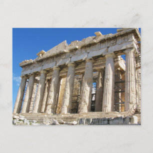 The Parthenon at Acropolis  447 BC Postcard