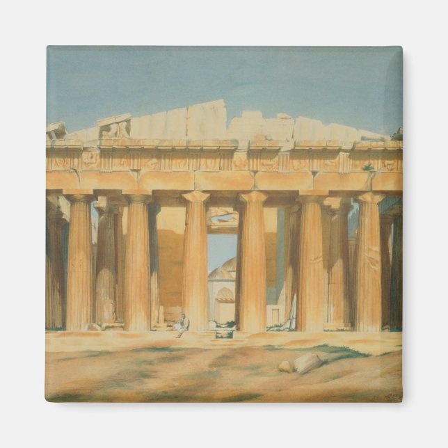 The Parthenon, Athens, 1810-37 Magnet (Front)