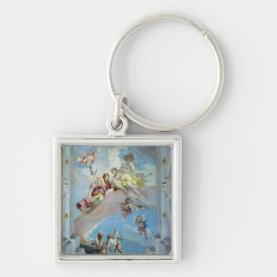 The Parting of Venus from Adonis, 1707-08 (fresco) Key Ring