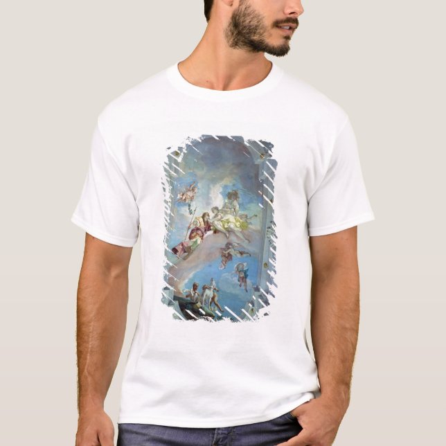 The Parting of Venus from Adonis, 1707-08 (fresco) T-Shirt (Front)