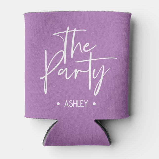 The Party Bachelorette Party Can Cooler Boho (Front)