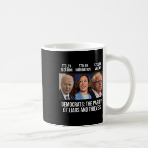 The Party Of Liars And Thieves Support President K Coffee Mug