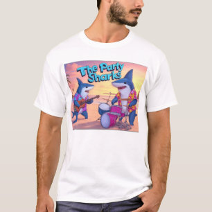 The Party Sharks Good Time Band T-Shirt