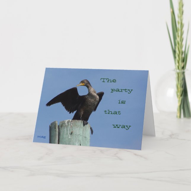 The Party's That Way Invitation (Front)