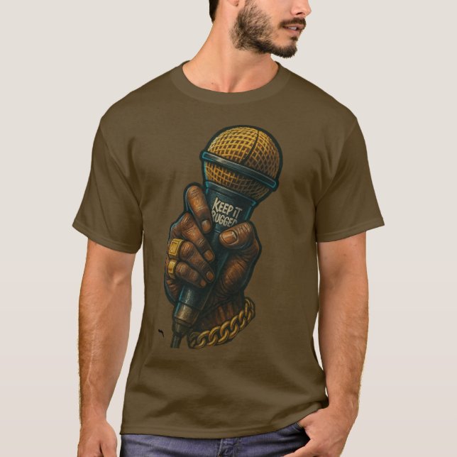 THE PASS THA MIC T-Shirt (Front)