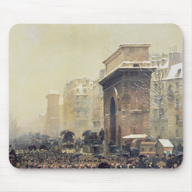 The Passing Regiment, 1875 Mouse Mat (Front)