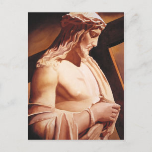 "The Passion" Jesus Watercolor Art Postcard