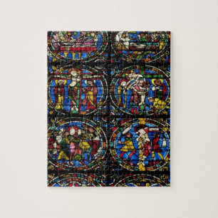 The Passion, lancet window in the west facade, 12t Jigsaw Puzzle