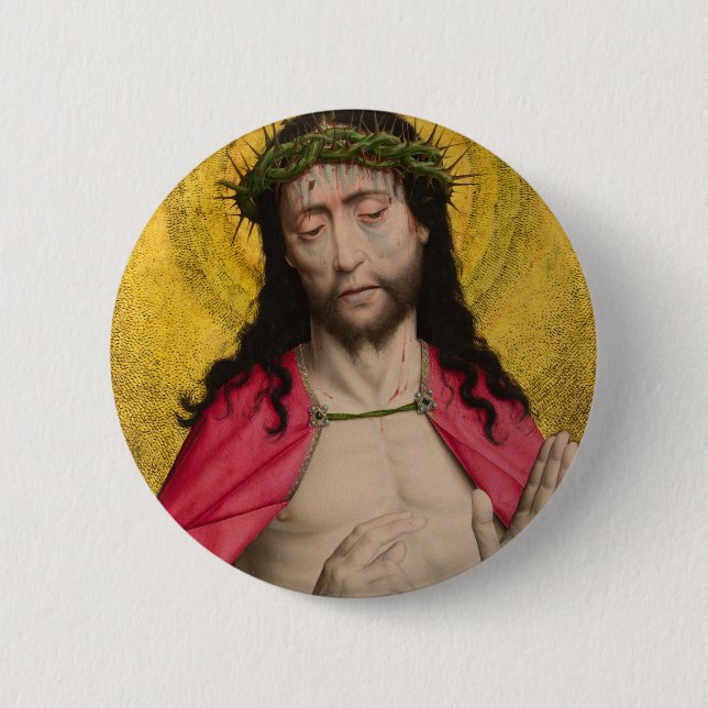 THE PASSION OF CHRIST 6 CM ROUND BADGE (Front)