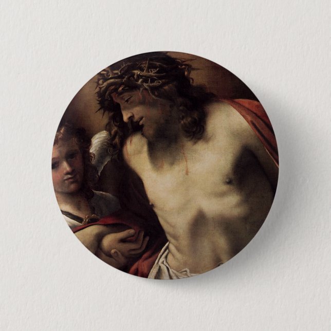 THE PASSION OF CHRIST 6 CM ROUND BADGE (Front)