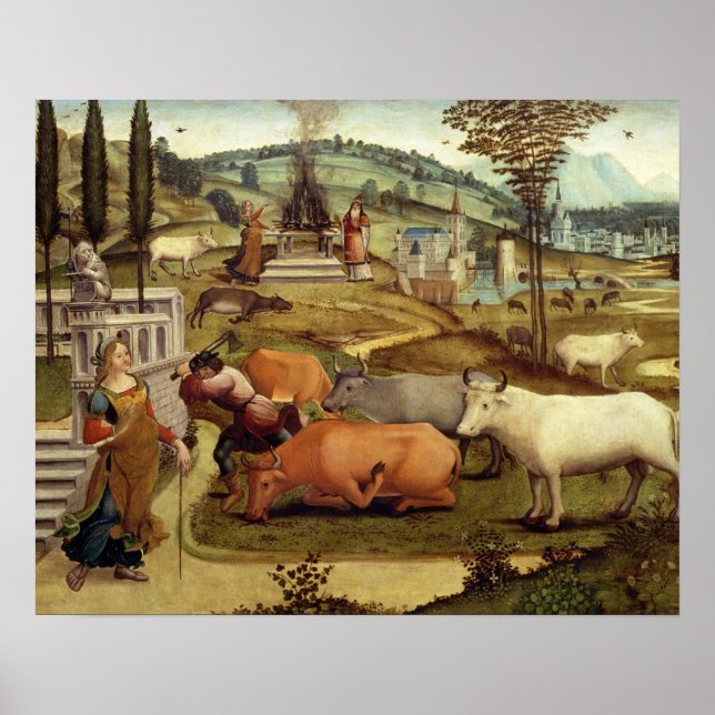 The Passions of Pasiphae, wife of King Minos of Cr Poster (Front)