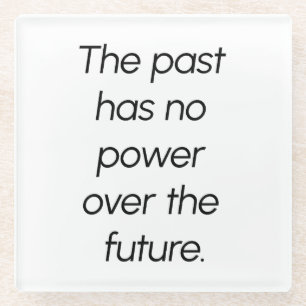 The Past Glass Coaster