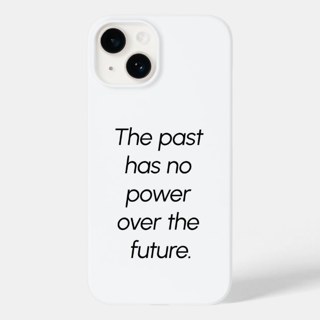The Past iPhone Case (Back)