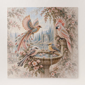 The Pastel Aviary Jigsaw Puzzle